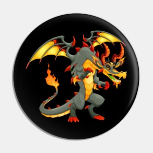 Fire Dragon Pin