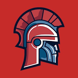 Spartan Helmet T-Shirt design T-Shirt