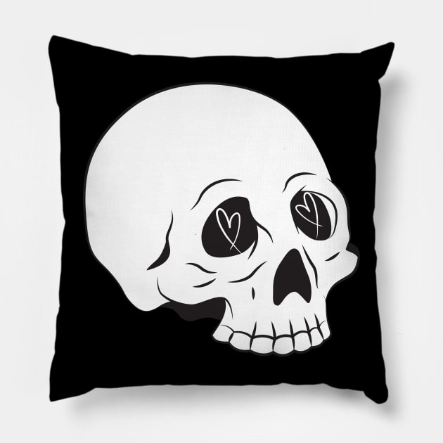 Till death, in love Pillow by katalinaziz