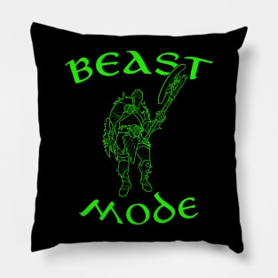 Green Mage - Planeswalker Garruk Primal Hunter Beast Master Magic Pillow