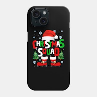 Christmas Squad Santa Claus Xmas Family Matching Pajamas Phone Case