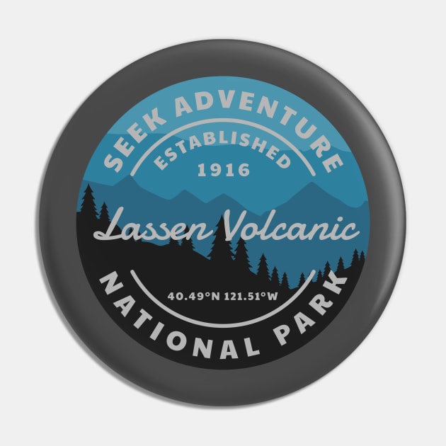 Lassen Volcanic National Park Pin by roamfree