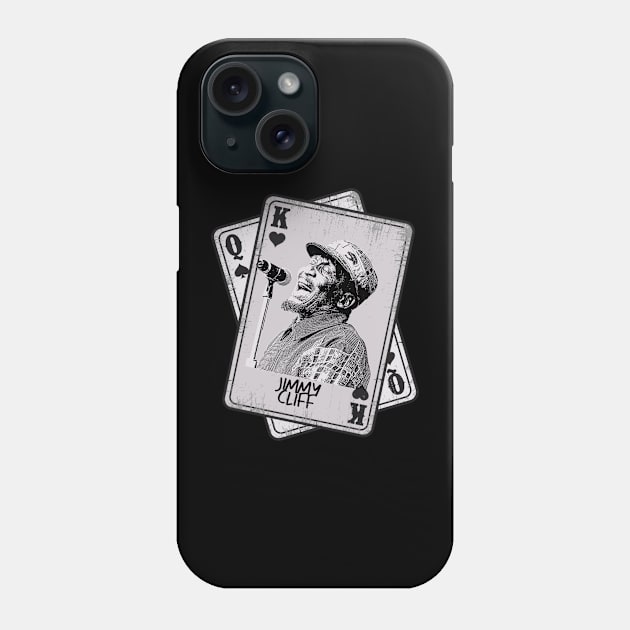 Retro Jimmy Cliff 80s Card STYLE Phone Case by Slepet Anis