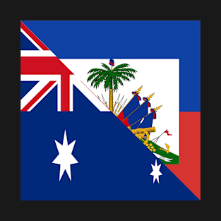 Australian Haitian Flag Australia Haiti T-Shirt