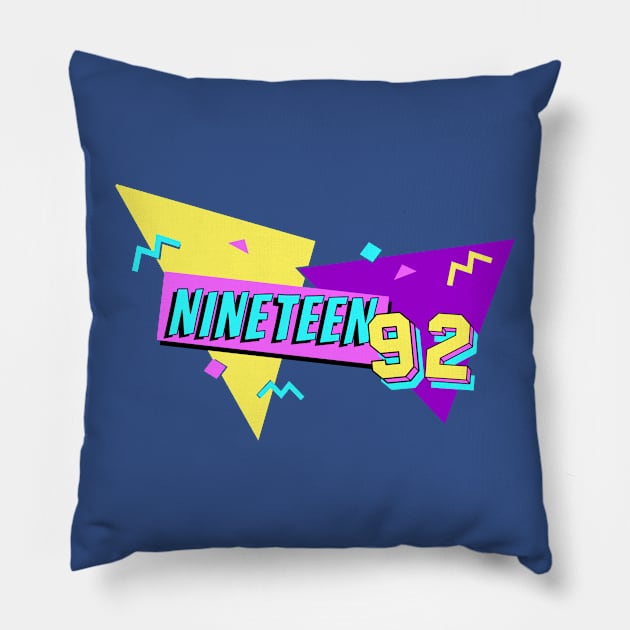 Nineteen92 Pillow by beerman