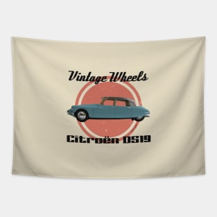 Vintage Wheels - Citroën DS 19 Tapestry