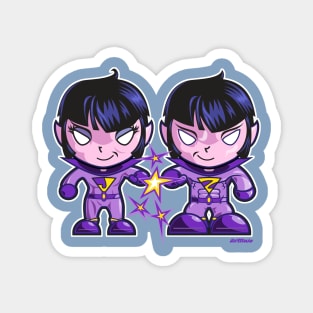 Wonder Twins Magnet