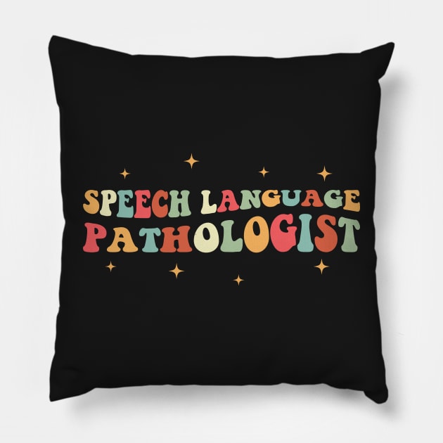 Speech Language Pathologist Pillow by ChicGraphix