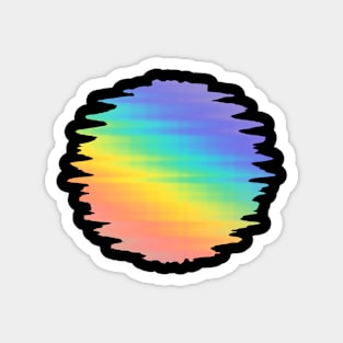 Rainbow Sun Magnet