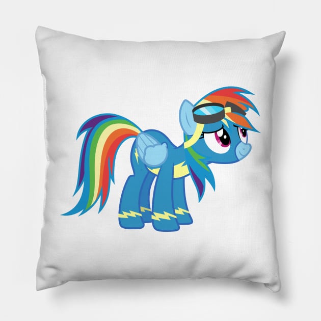 Sweet Wonderbolt Dash Pillow by CloudyGlow