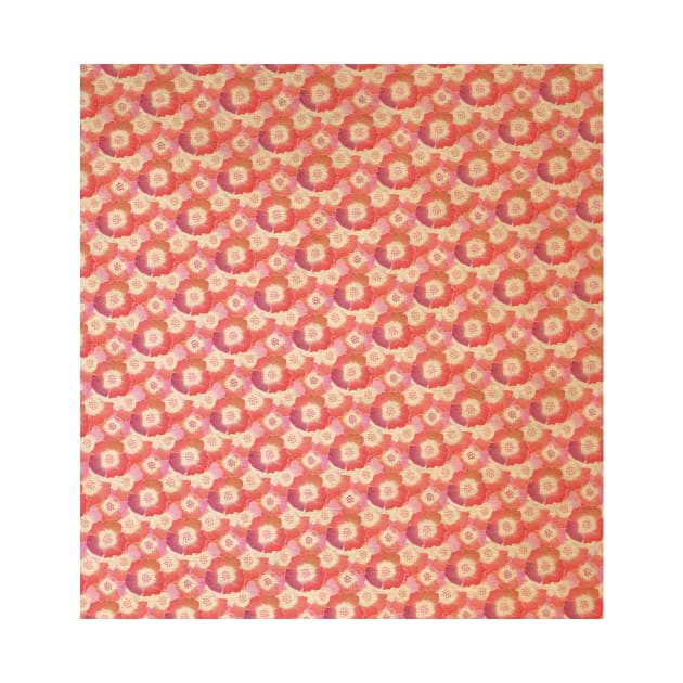 Red & Pink Floral Pattern by FloralPatterns