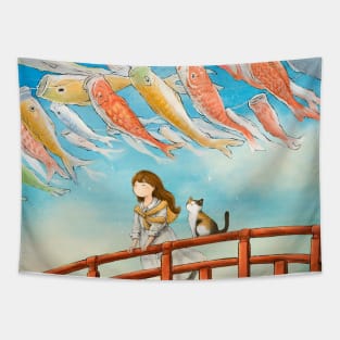 Koinobori Tapestry