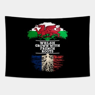 Welsh Grown With French Roots - Gift for French With Roots From France Tapestry