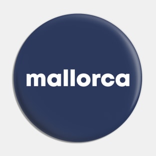 Mallorca, Spain (white) Pin