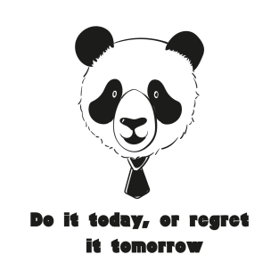 Business man panda T-Shirt