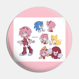 Amy Rose Pin