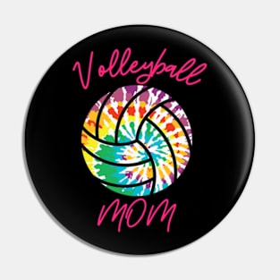 mom-volleyball Pin