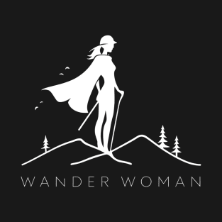 Wander Woman Hiking and Camping T-Shirt