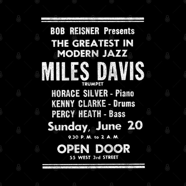 Miles Davis / Retro Faded Styled Design by CultOfRomance