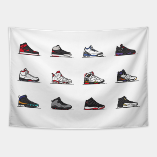 Air Jordans Tapestries Teepublic
