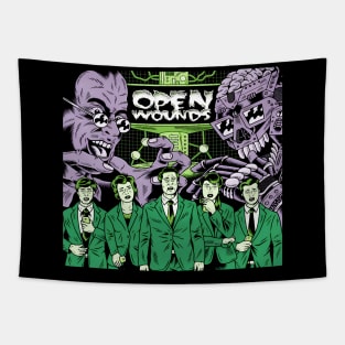 open wounds Tapestry