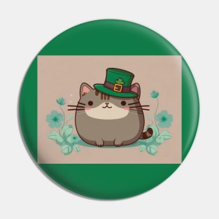 St. Patrick's day pusheen Pin