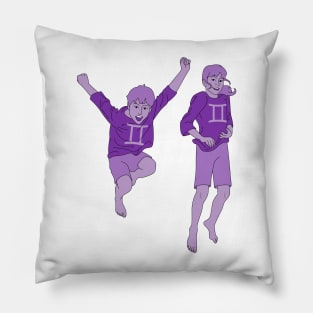 Gemini (Light Purple) Pillow