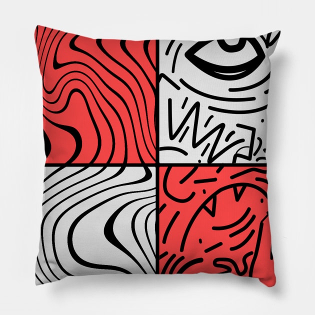 PewDiePie inspired :) Pillow by hrcreates