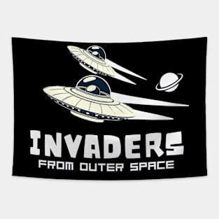 Invaders From Outer Space Tapestry