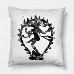 Shiva, the lord of dance Pillow