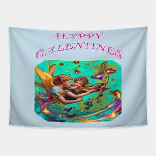 Galentines day card Tapestry