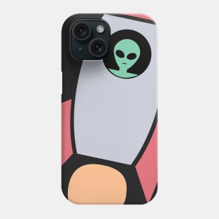 Alien Space Ship Rocket Phone Case