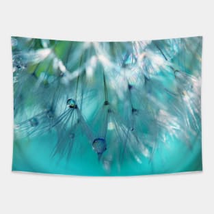 Turquoise Dandy Delight Tapestry