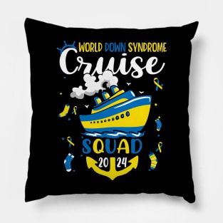 Cruise World Down Syndrome Day Awareness Pillow