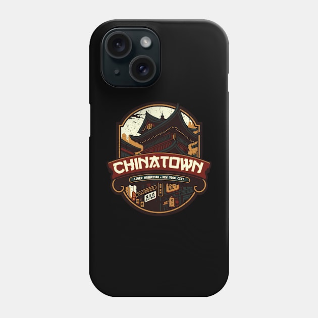 Chinatown Phone Case by DesignedbyWizards