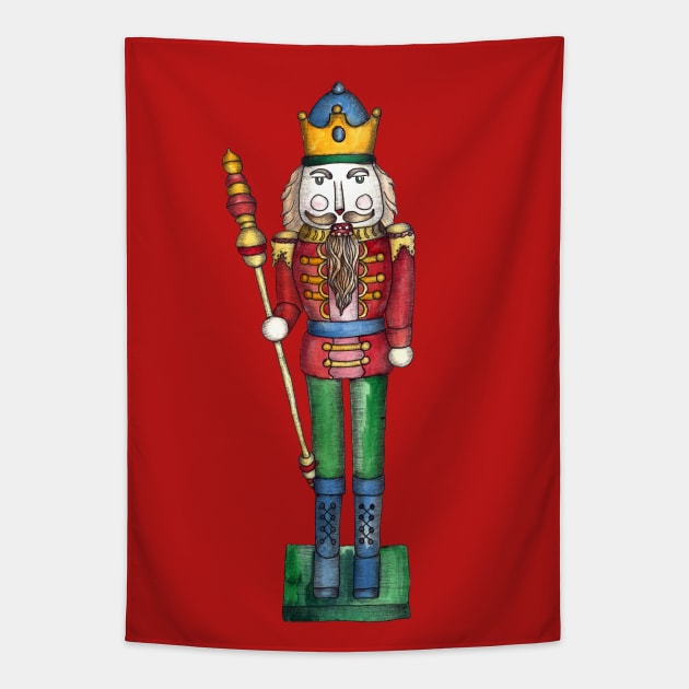 The Nutcracker Prince 1 Tapestry by ECMazur