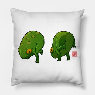 Yoga Frog Bakasana Crow Pose Pillow