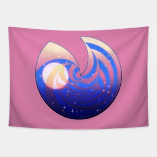 Pastel Moon Stone Tapestry