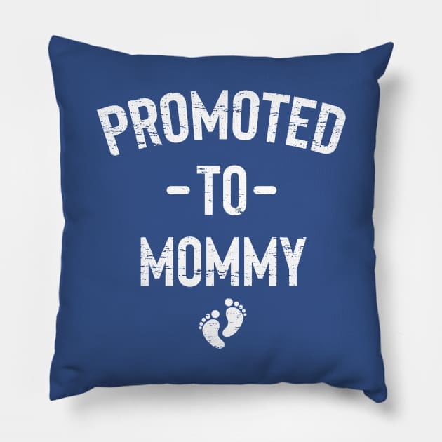 Promoted To Mommy New Mom 2020 Gifts For Mothers day, Birthday Pillow by Boneworkshop