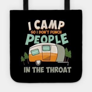 Camping Lover Camper Caravan Camp Campsite Gift Tote