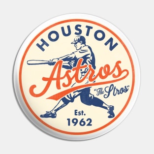 Old Style Houston Astros by Buck Tee Pin