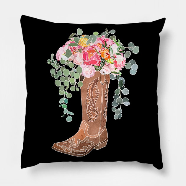 Cowgirl Pillow by Roguish Design