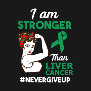 Liver Cancer Awareness design for Women T-Shirt