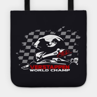 #33 Fan Checkered Flag Tote