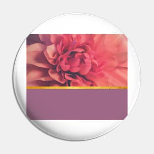 Beautiful pink flower composition Pin