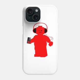Minifig with Headphones & iPod Phone Case