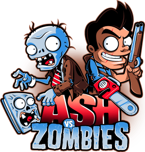 Ash vs Zombies Magnet