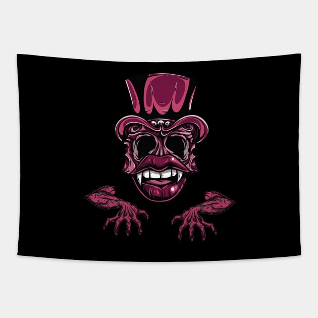 Man-Eater Tapestry by Dark Planet Tees