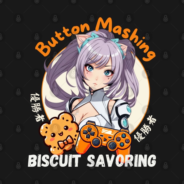 Gamer Girl Biscuits smash by Japanese Fever