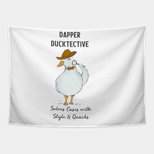 Dapper Duck Tapestry